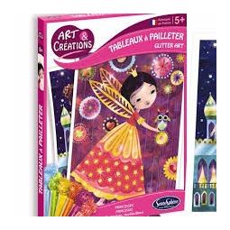 Art & Creation tableaux à pailleter princesses Sentosphere