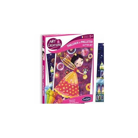 Art & Creation tableaux à pailleter princesses Sentosphere