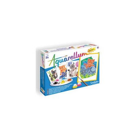 AQUARELLUM JUNIOR CHATONS Sentosphere Ikaipaka jeux & jouets