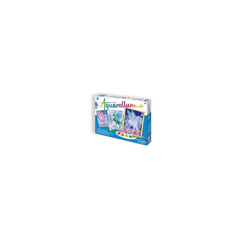 AQUARELLUM PEGASES - 3 PLANCHES Sentosphere Ikaipaka jeux &