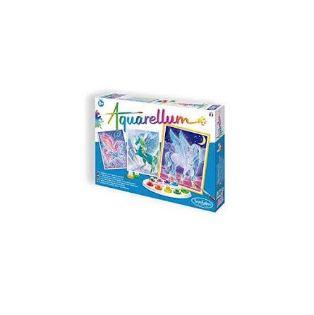 AQUARELLUM PEGASES - 3 PLANCHES Sentosphere Ikaipaka jeux &
