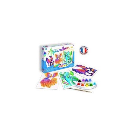 AQUARELLUM LICORNES ET PEGASES Sentosphere Ikaipaka jeux &