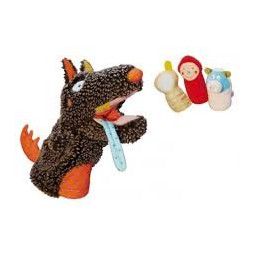 T'es Fou Louloup - Marionnette louloup Ebulobo Ikaipaka jeux &