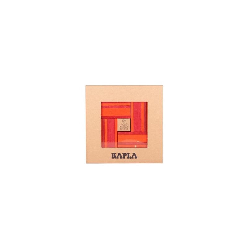 kapla livre coffret rouge + planchettes - IkaIpaka Royan