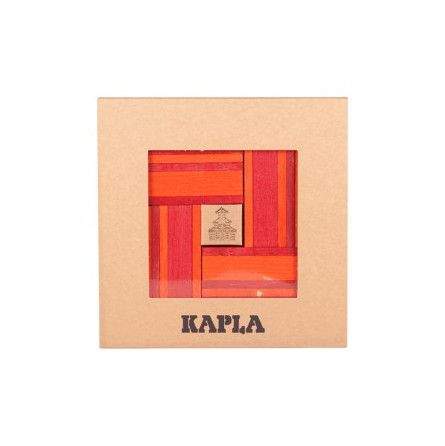 kapla livre coffret rouge + planchettes - IkaIpaka Royan