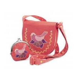Jeux d'imitation - Coquetteries Sac et porte monnaie oiseau - IkaIpaka Royan
