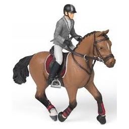 Cheval de concours et son cavalier Papo Papo Ikaipaka jeux &