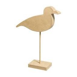 Silhouette mouette papier maché - IkaIpaka Royan