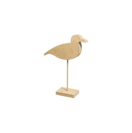 Silhouette mouette papier maché - IkaIpaka Royan