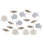 Miniature en bois poissons + corail - IkaIpaka Royan