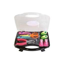 Valise perforatrices et ciseaux fantaisies Artemio Ikaipaka