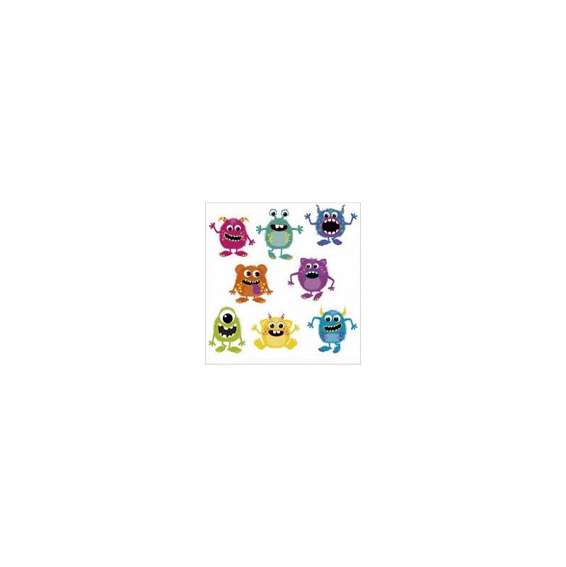 Decalco textile monstres - IkaIpaka Royan