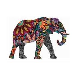 Decalco textile elephant - IkaIpaka Royan