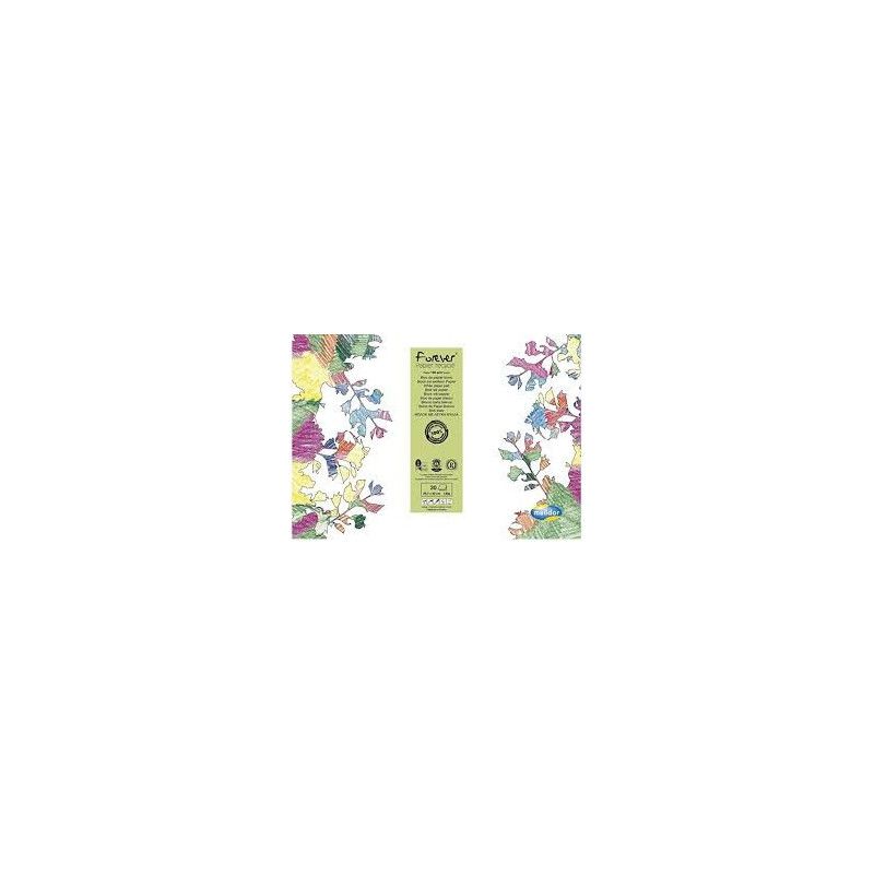 Bloc papier A3 30 feuilles blanches  Ikaipaka jeux & jouets