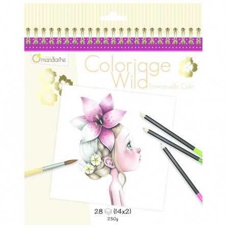 Carnet de Coloriage Wild - IkaIpaka Royan