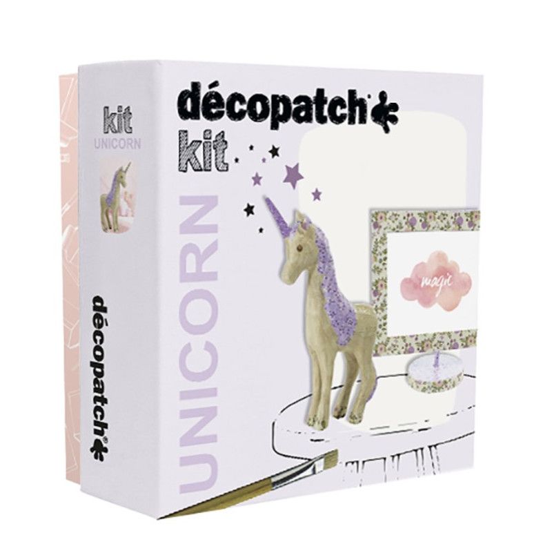 Gros coffret Licorne Décopatch  Ikaipaka jeux & jouets Royan