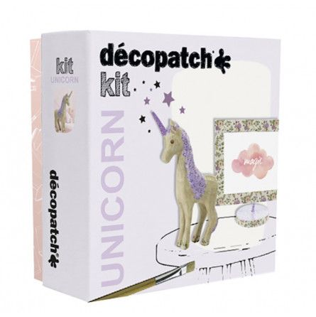 Gros coffret Licorne Décopatch  Ikaipaka jeux & jouets Royan