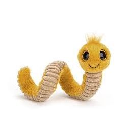 Wiggly Worm Yellow vers de terre Jellycat Ikaipaka jeux &