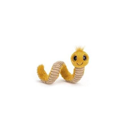 Wiggly Worm Yellow vers de terre Jellycat Ikaipaka jeux &