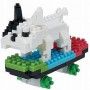 Nanoblock Skateboarding dog - IkaIpaka Royan