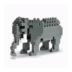 Nanoblock African Elephant - IkaIpaka Royan