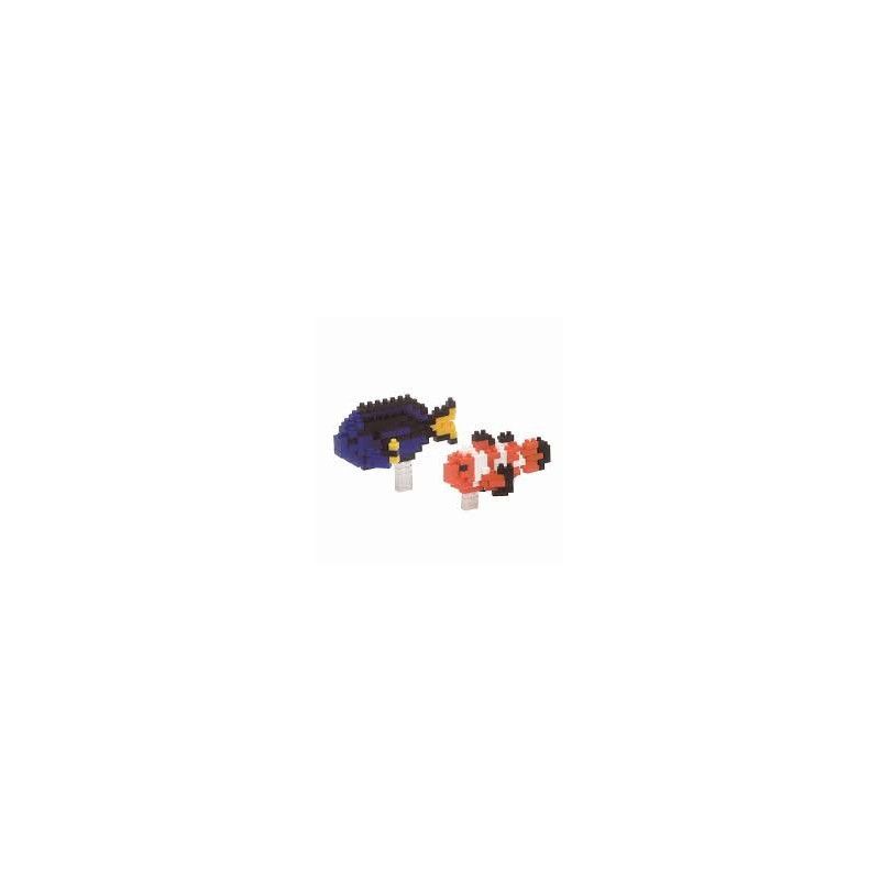 Nanoblock Clownfish & Palette Surgeonfish - IkaIpaka Royan
