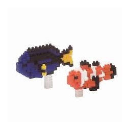 Nanoblock Clownfish & Palette Surgeonfish - IkaIpaka Royan