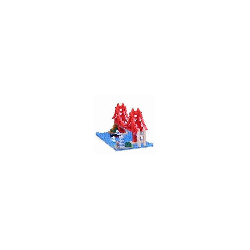 Nanoblock Golden Gate Bridge - IkaIpaka Royan