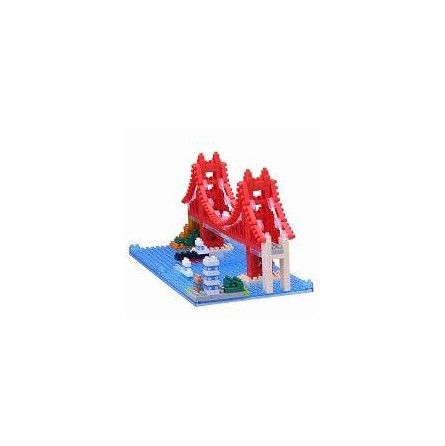 Nanoblock Golden Gate Bridge - IkaIpaka Royan
