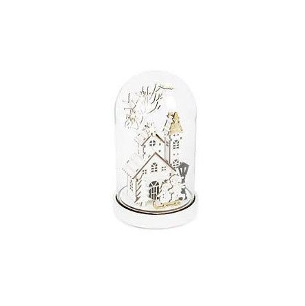 Cloche lumineuse Magie de Noël - IkaIpaka Royan