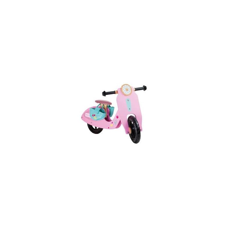 Draisienne Bolide rose Legler Ikaipaka jeux & jouets Royan