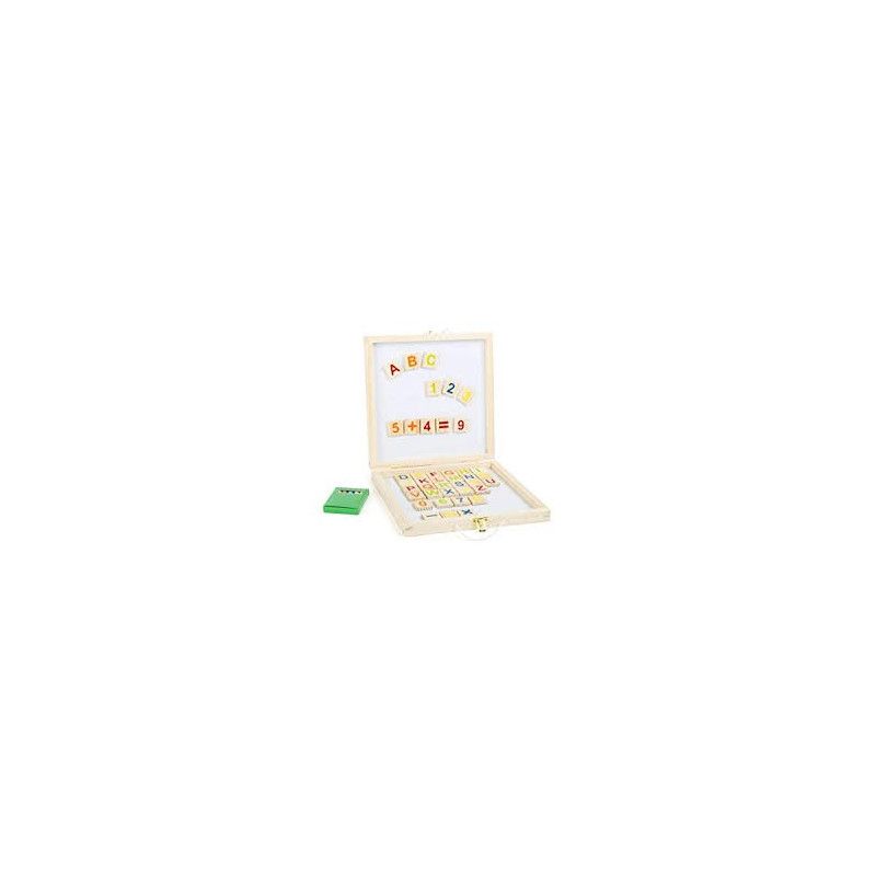 Coffret-tableau Lettres+Chiffres, aimantés - IkaIpaka Royan