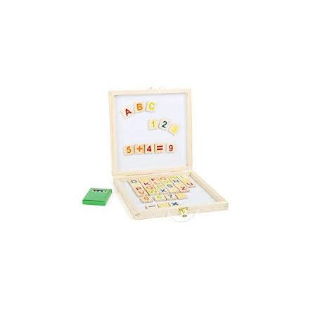 Coffret-tableau Lettres+Chiffres, aimantés - IkaIpaka Royan
