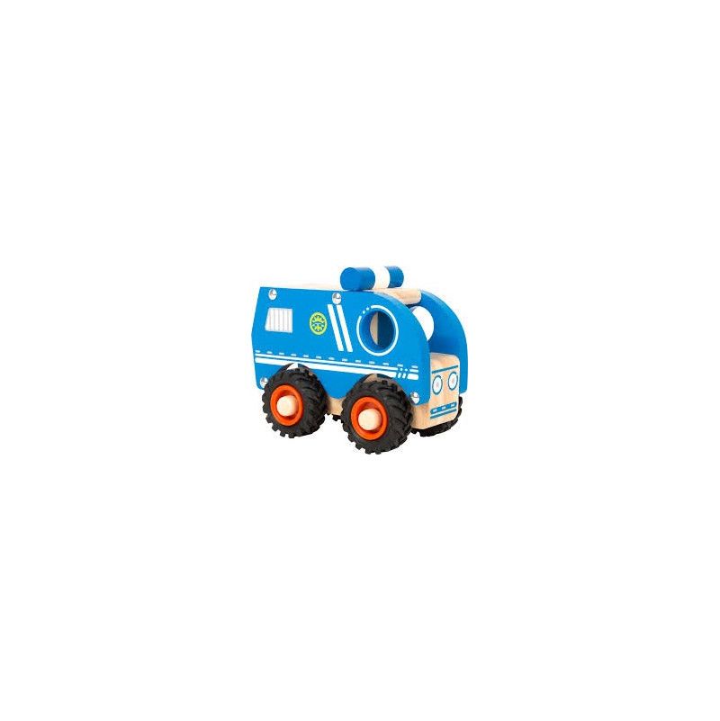 Voiture bois Fourgon de police Legler Ikaipaka jeux & jouets