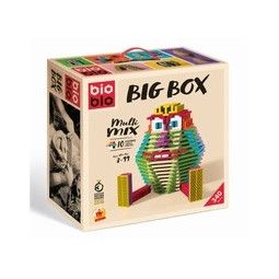 Big Box Multi-Mix avec 340 briques Bioblo  Ikaipaka jeux &