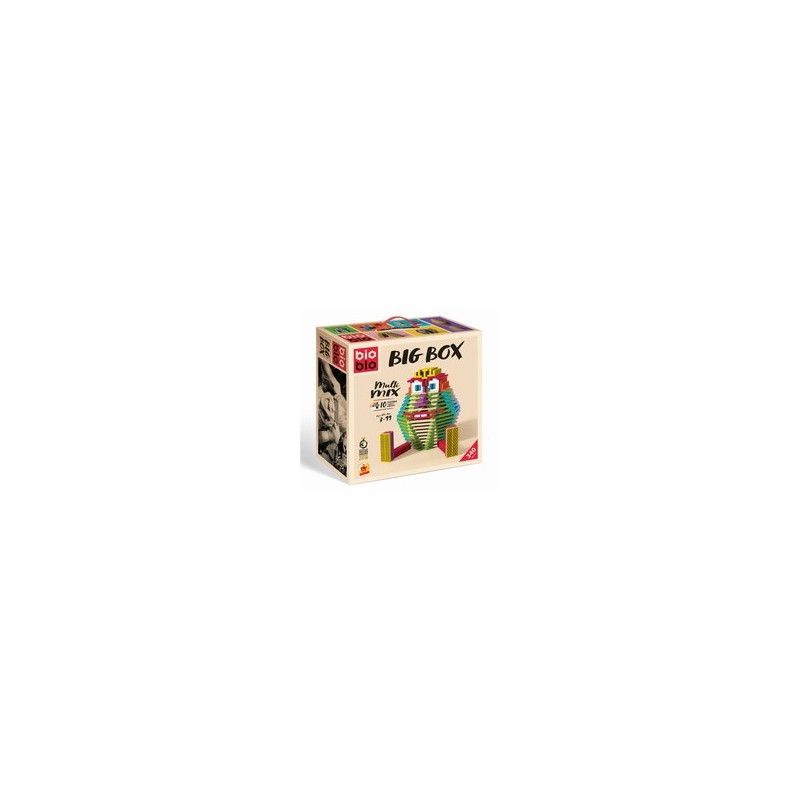 Big Box Multi-Mix avec 340 briques Bioblo  Ikaipaka jeux &