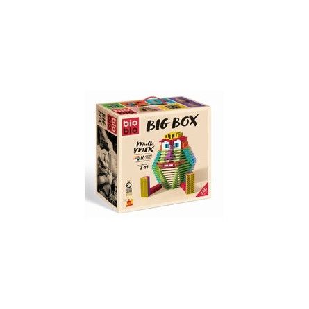 Big Box Multi-Mix avec 340 briques Bioblo  Ikaipaka jeux &
