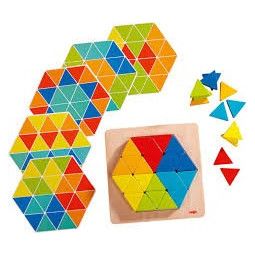 Jeu d’assemblage Triangles magiques - IkaIpaka Royan