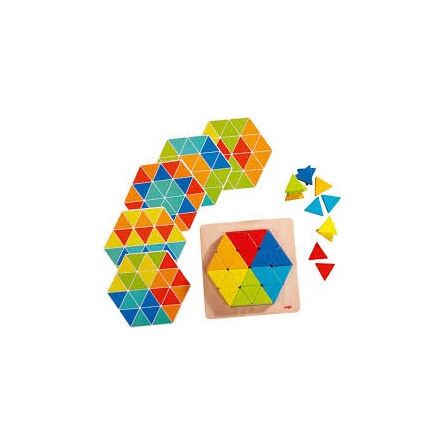 Jeu d’assemblage Triangles magiques - IkaIpaka Royan
