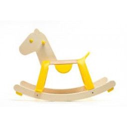 Cheval à bascule Yellow rock'it! Djeco Ikaipaka jeux & jouets