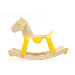 Cheval à bascule Yellow rock'it! Djeco Ikaipaka jeux & jouets