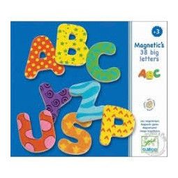 Lettre Magnétiques bois 38 big letters - IkaIpaka Royan