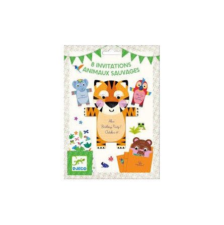 Fêtes - Anniversaires Cartes d'invitation Animaux - IkaIpaka Royan