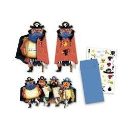 Fêtes - Anniversaires Cartes d'invitation Pirates - IkaIpaka Royan
