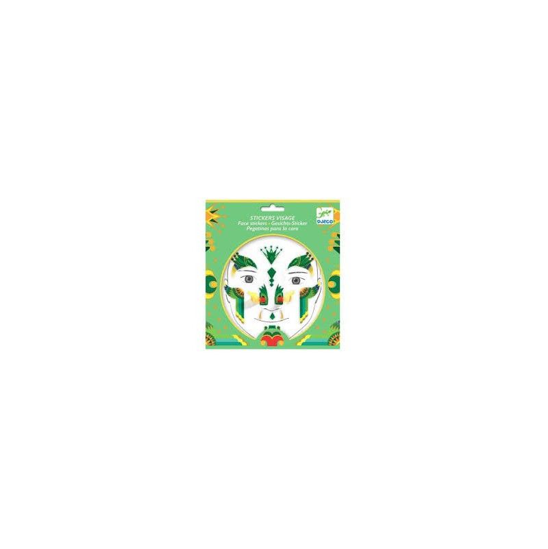 Stickers visages Dragon - IkaIpaka Royan