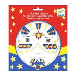 Stickers visages Super-héros - IkaIpaka Royan