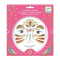 Stickers visages Princesse or - IkaIpaka Royan