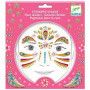 Stickers visages Princesse or - IkaIpaka Royan
