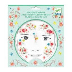 Stickers visages Fée du printemps - IkaIpaka Royan