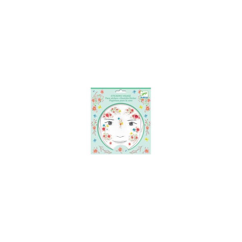 Stickers visages Fée du printemps - IkaIpaka Royan